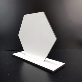 Sublimation Display Sign MDF Desktop Name Card Custom logo Blank Sign