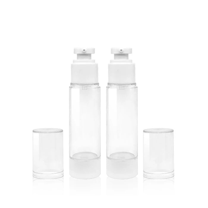 Factory Wholesale Plastic Airless Bottle Cosmetic Packaging Skin Care Essence Lotion Pump AS Airless Bottle