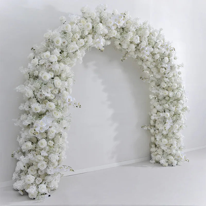 L-FA002 Wedding Arch Flowers Wedding Silk Flower Arch Arrangement Artificial Flowers Wedding Arch