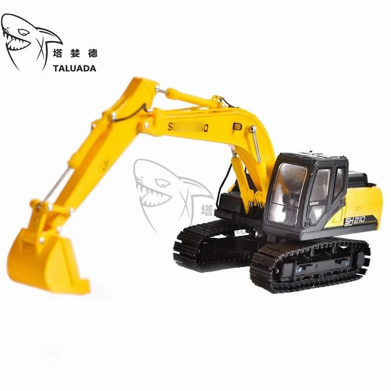 TALUADA Alloy 1:50 Scale Model Toy Excavator SH210-6 Model