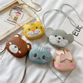 Kids Baby Cartoon Animal Bag Cute Rabbit Shoulder Bag for Girls