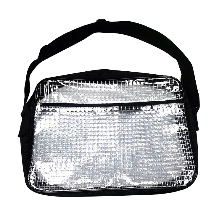 Allesd Dust Free 25*16*6cm Waterproof Transparent ESD Zipper Anti-static Bags