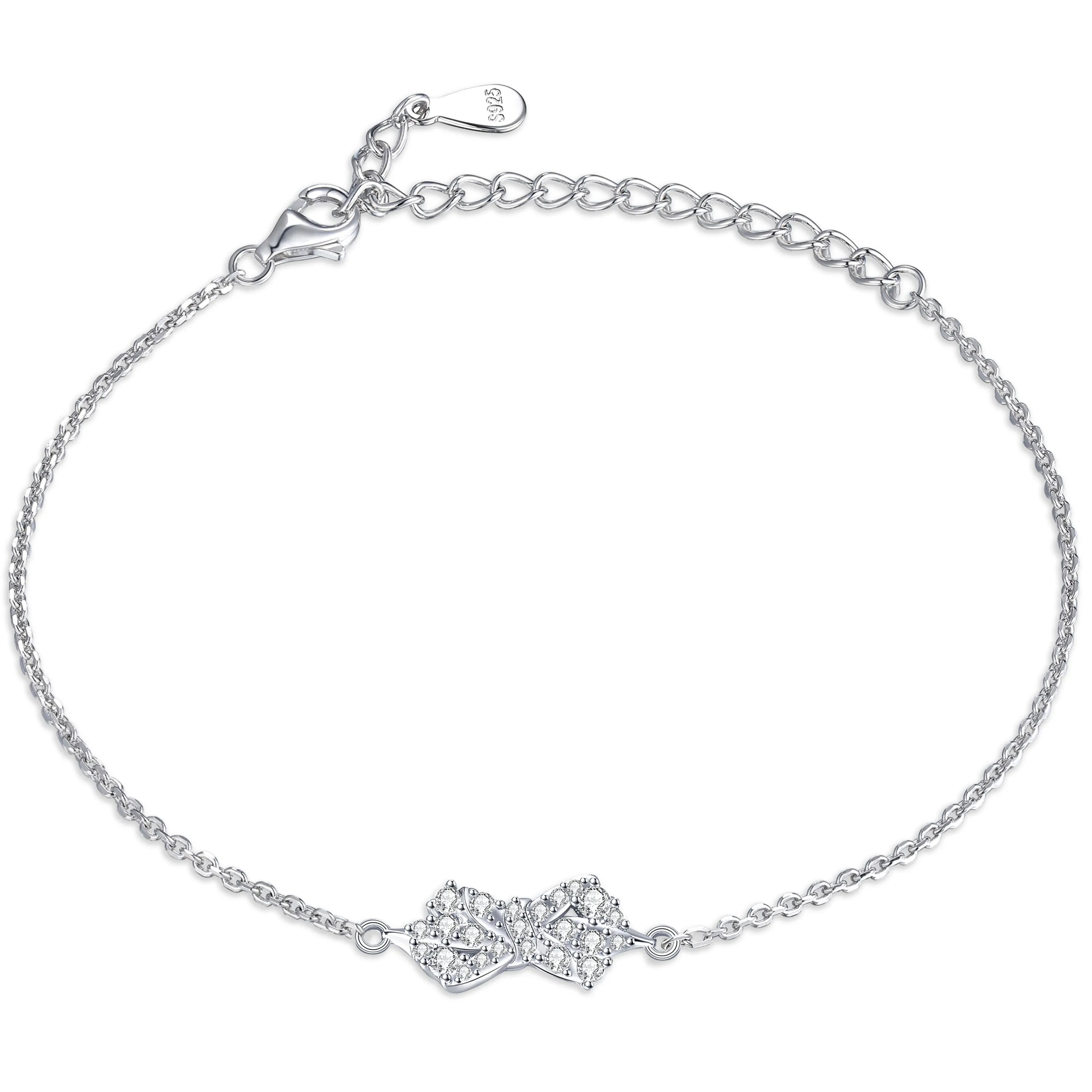 New Design 925 Sterling Silver Jewelry Women Charm Bracelet