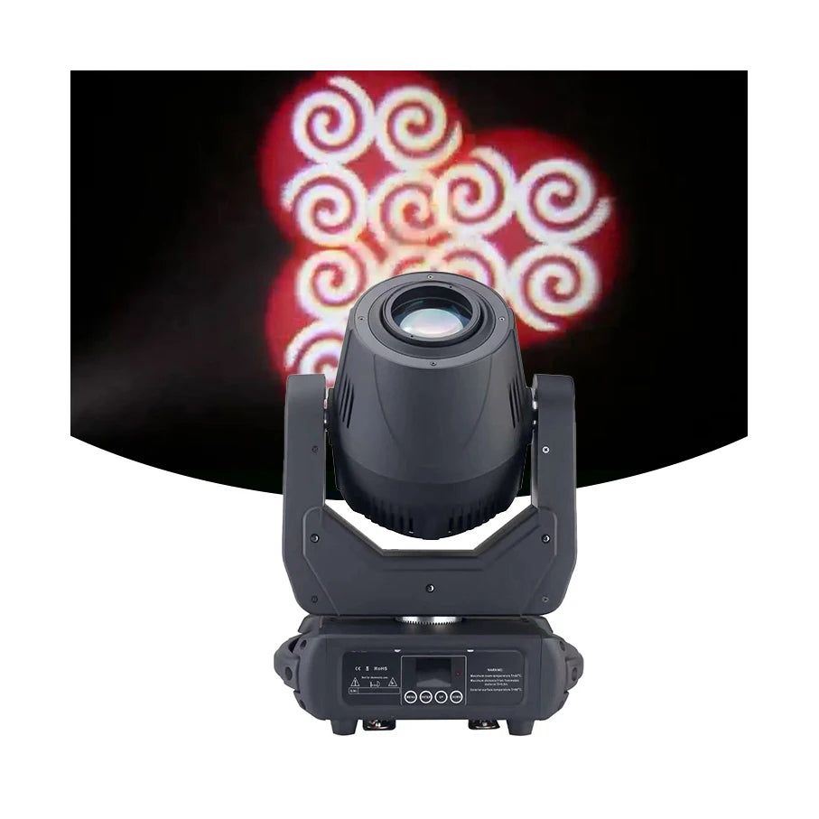 VLTG 1*200W High Output White LED 24*0.5W RGB 3in1 SIM Spot Moving Head Light