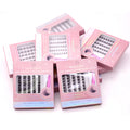 Self Adhesive DIY Lashes Cat Eye Lashes No Glue Needed Private Label Pre-Bond Lashes