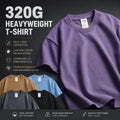 Premium Heavy Cotton Oversize Unisex T-Shirt Custom Logo Print Luxury Plain Blank Tee for Men