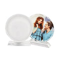 BSJ03A 150MM Sunflower Shape Sublimation Blank Crystal Trophy Photo Frames for Decoration/Business/Office/Custom Crafts