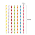 Eco Friendly Disposable Biodegradable Paper Straw for Bubble Tea Individually Wrapped Customized Color Logo Food Catering Use