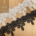 Off-the-Shelf Polyester Barcode Clothing Accessories Water Soluble Fine Thread Lace for Clothing Lace Decorations MegaBDM