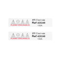 Plasma Electrode Plasma Cutting Torch Consumables Electrode 420249 for XPR300