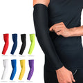 Outdoor Sports Arm Compression Sleeve Cycling Arm Warmer Summer Cool Running UV Protection Sunscreen Bands