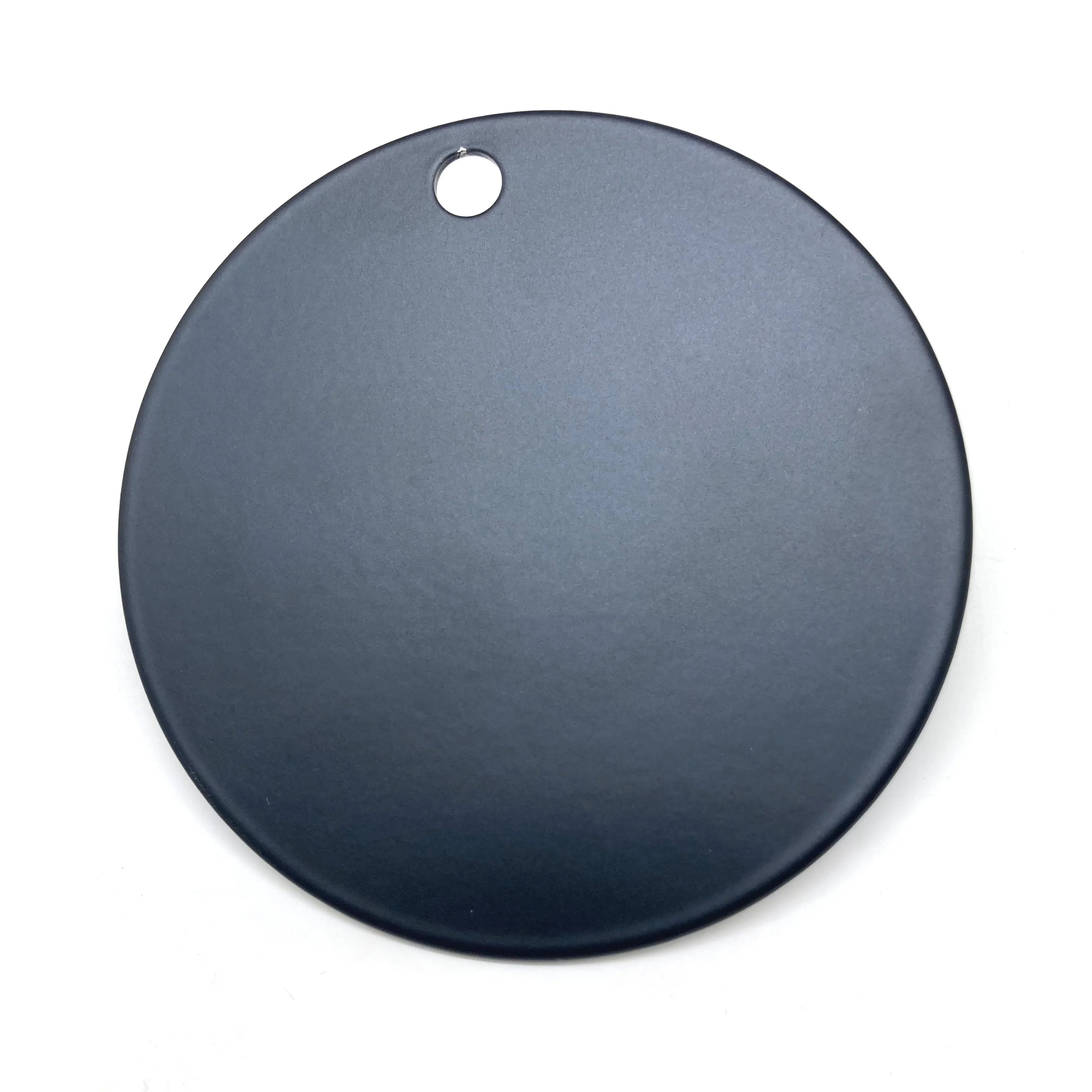 Custom Aluminum Circle Plate Steel Circle Plate Aluminum Round Tag Metal Round Tags for Bags Pet Tag