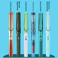 Dual-Purpose Plastic Replaceable Ink Bag Stainless Steel for Student Calligraphy Practice Factory Wholesale Positive Writing