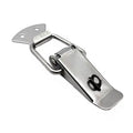 Stock J102 Ruilichuang Iron Cabinet Toolbox Spring Loaded Toggle Hasp Latch Lockable Nickel Plated Silver ISO9001 Certified