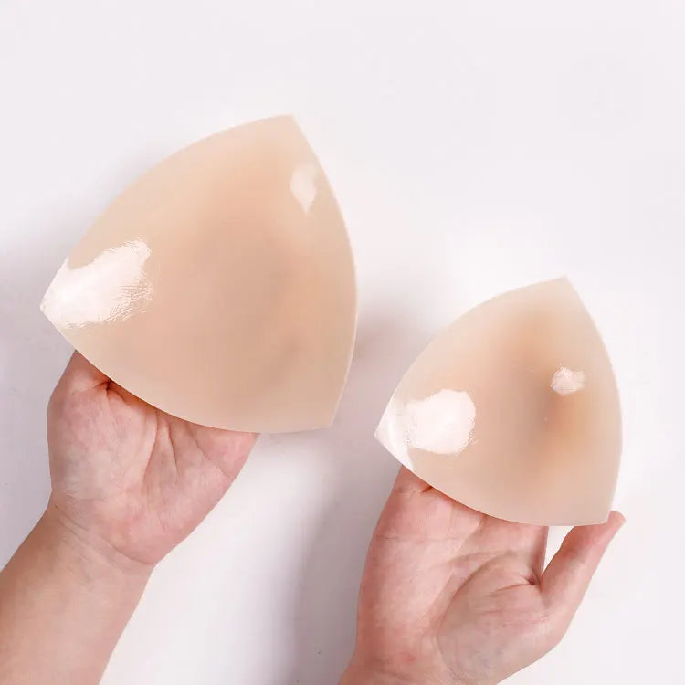 Triangle Silicone Nipple Cover Push up Boobs Safe Adhesive Washable Reusable Nipple Covers