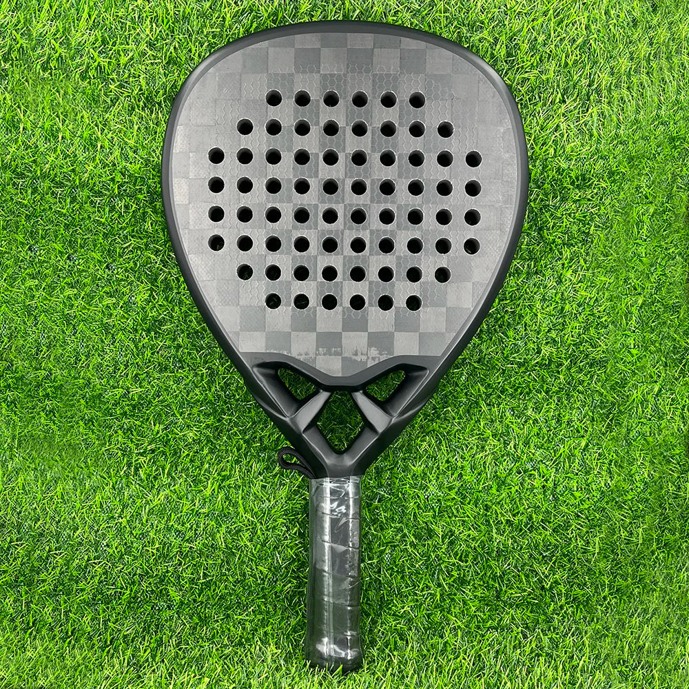 High Quality Professional Carbon Fiber Padelracket Padelracket Factory Beach Tennis Paddle Nylon New Generation Beach Sports