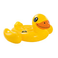 Intex 57556 Little Yellow Duck Riding Floating Mat Inflatable Floating Row Outdoor Toy
