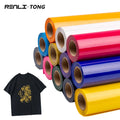 Renlitong Htv Film Hot Peeling PVC Glossy t Shirts Heat Press Heat Transfer Vinyl Thermoflex Htv Iron on Vinyl Sheets