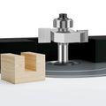 L-N173 1/4 1/2 Shank T Type Bearing Double Flutes Milling Bit Tungsten Carbide Wood Router Bit