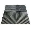 Modern Design Anti-Slip PVC Garage Flooring Tiles Factory Price Plastic Interlocking Drainage for Indoor/Outdoor/Workshop Use