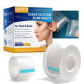 For Skin Care Transparent Silicone Scar Sheet Mask Medical Grade Multi-Purpose for Body and Surgical Scars