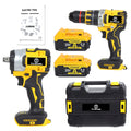 AG54 20V 4Ah Cordless Power Drill Wrench Set Brushless Aluminium Tool Kit with Hard Case OEM Customization Supported