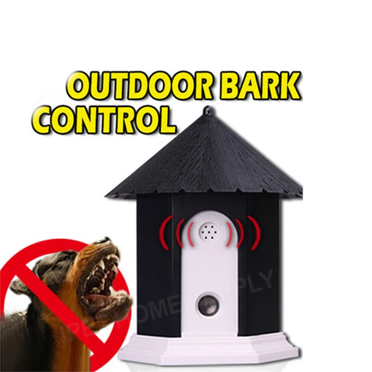 House Shape Outdoor Dog Stop Barking Dog Sensor Bark Ultrasonic Control Controller Anti Biting Barking Device Dogs