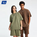 YLS1244 250GSM Men's T-Shirts Cotton Custom Design Oversized Acid Wash T Shirt Unisex High Quality Cotton