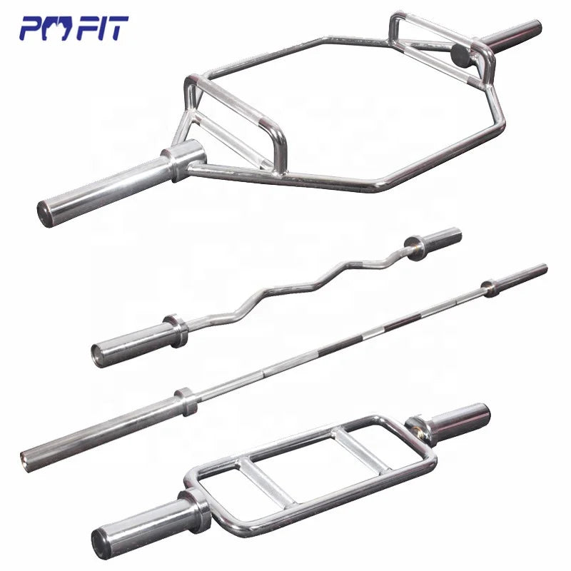 Home Fitness Weight Lifting Hex Barbell bar Eleiko Powerlifting bar Axle Barbell bar