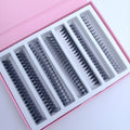 Premade Eyelash Extension Supplies Label Eyelashes Your Own Brand 5D-20D 0.05mm 1000fans with Customized Paper Box
