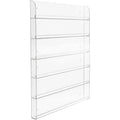 Customized clear Nail Polish Display Rack for the Wall Acrylic Lipstick Holder Acrylic Nail Polish Rack