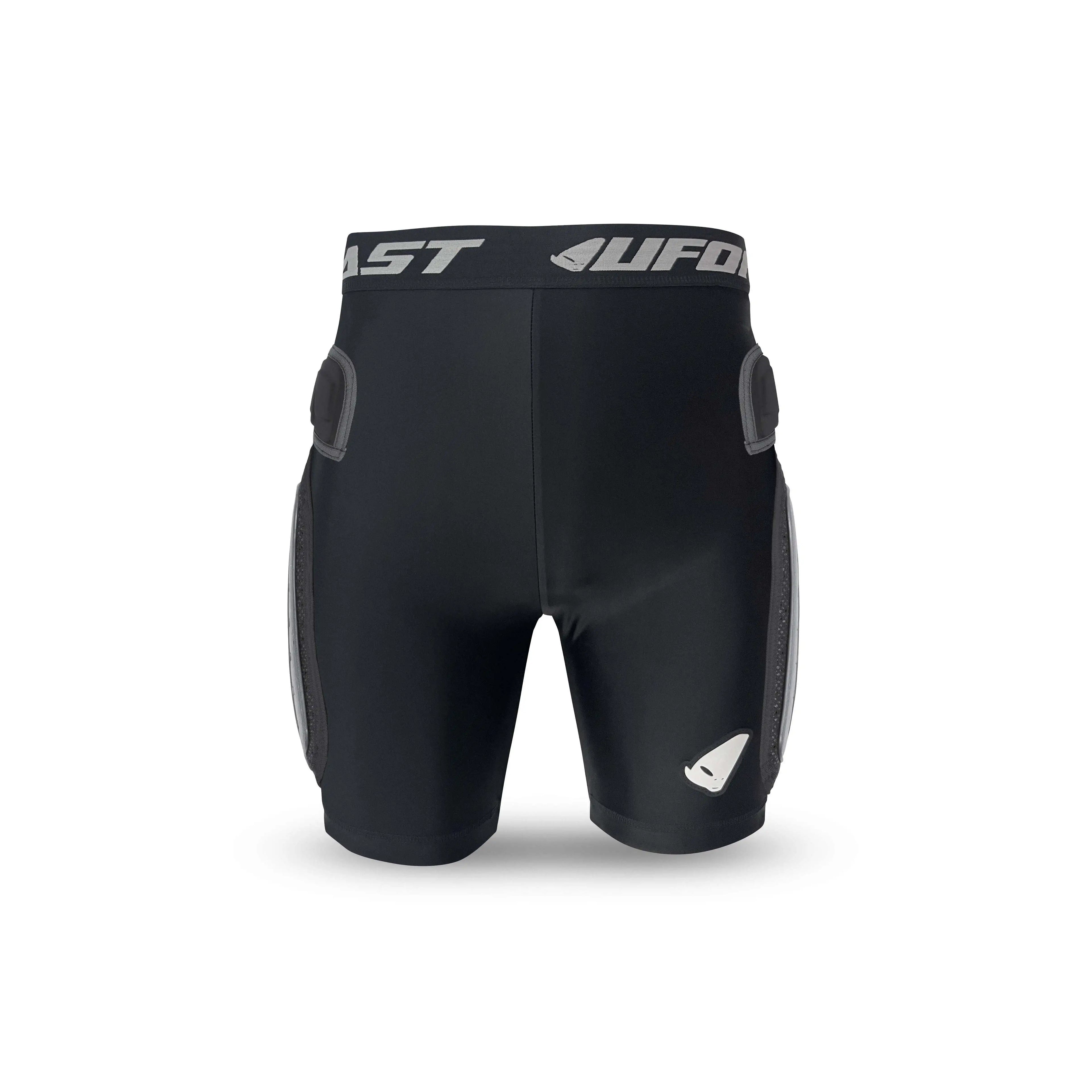 MURYAN MV6 Shorts with Hip Protection Black UFO PLAST for Motorcycle & Auto Racing Wear