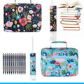 Fashion Notebook Storage Bag Oxford Material Zipper Closure Handbag Cosmetics Subdivision Package Book Protector Bag