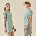 Pajamas for Women Set Men Cotton Pajamas Sleepwear Pijamas Set Texture Crepe Gauze Short Sleeves Pajama Men Pyjamas Set