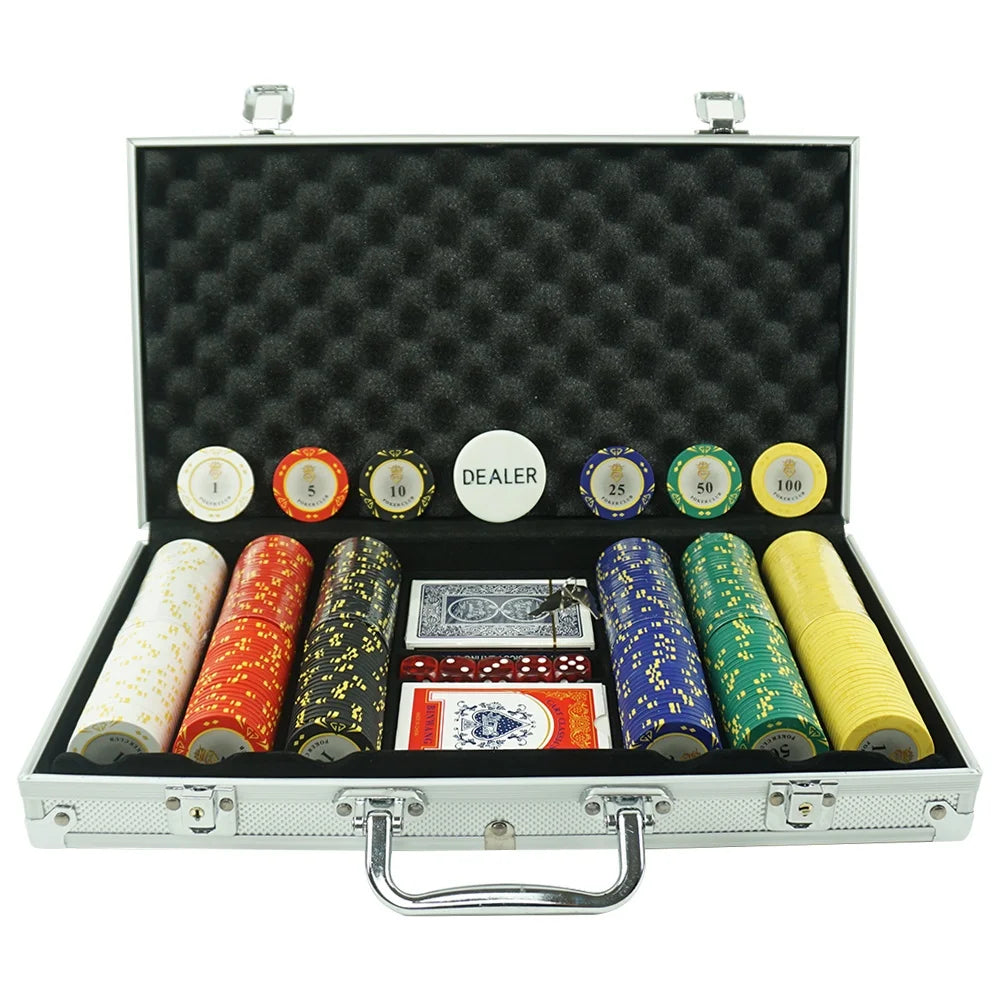 300pcs Premium of New Poker Chips Set Sort From Directly Factory