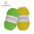 For CK1110 Fancy Korean Shiny Handmade Dishcloth Scrubby Yarn 100% Polyester Crochet 100g (200m) Hand Knitting