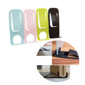 Multi Colors Heavy Duty Easy Installation Plastic Door Wedge Stopper
