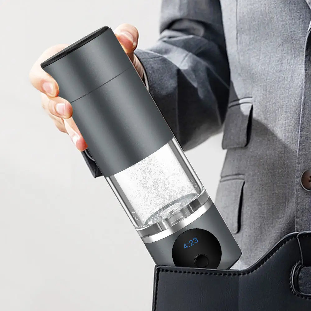 Y-Rising YR-HC3000 6000PPB Hydrogen-Rich Water Cup CE Certified 240ml Capacity Electric USB for Home & Car Use