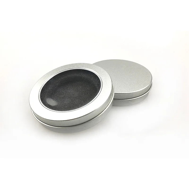 In Stock Round Diameter 90mm Height 20mm  Ppopgi Tin Can Gyro Tin Box  Candy DalgonaTin Box