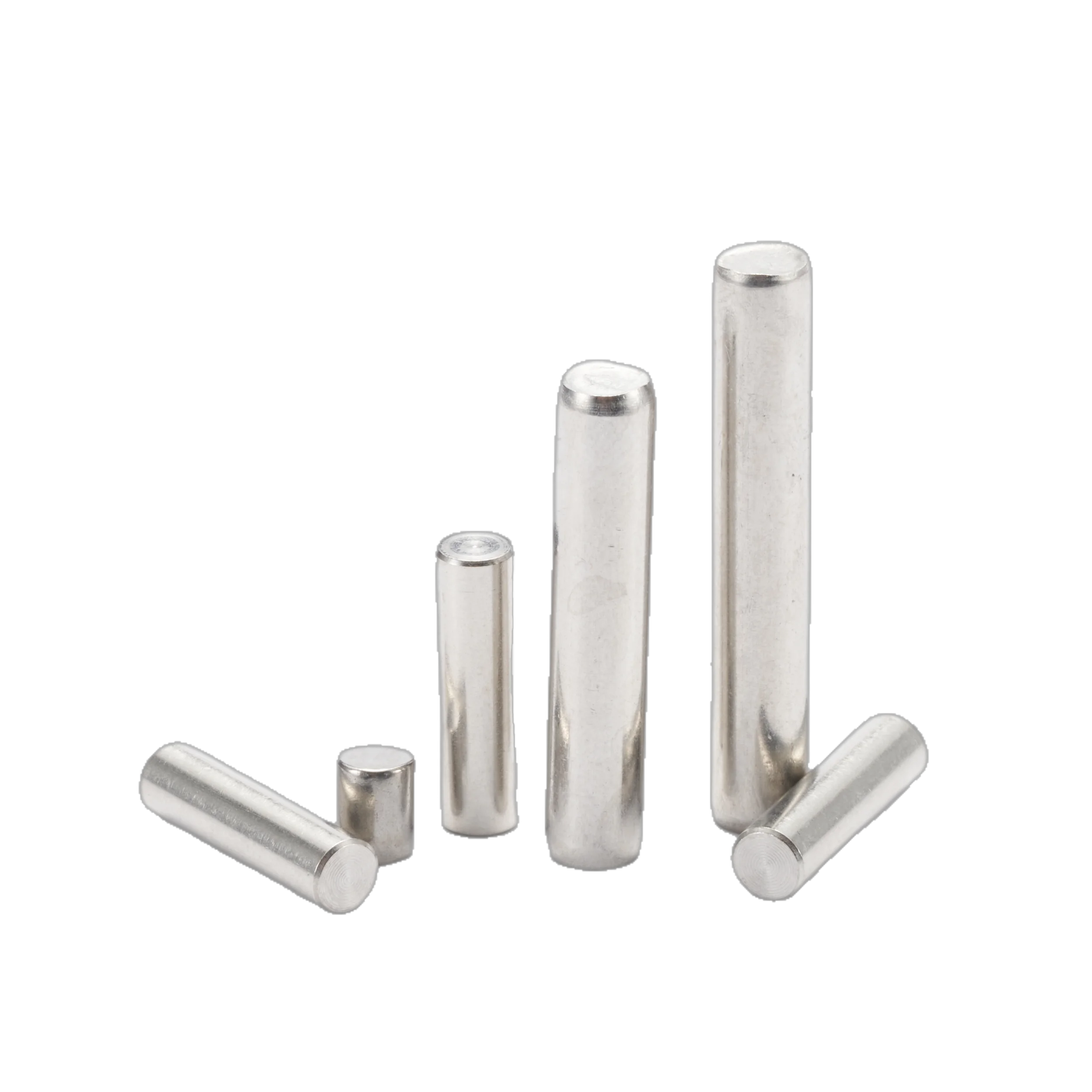 Customized SizeM1/M2/M3/M4/M5/M6/M7/M8/M9M10Dowel Metal Pins 4MM-50MM StainlessSteel 304 316 Fasteners Cylinder Steel Dowel Pins