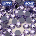 VDD 034 Violet ACME Top Quality Hot-Fix Glass Rhinestones Crystal Flatback Stones for Garment Decoration Wedding Dress
