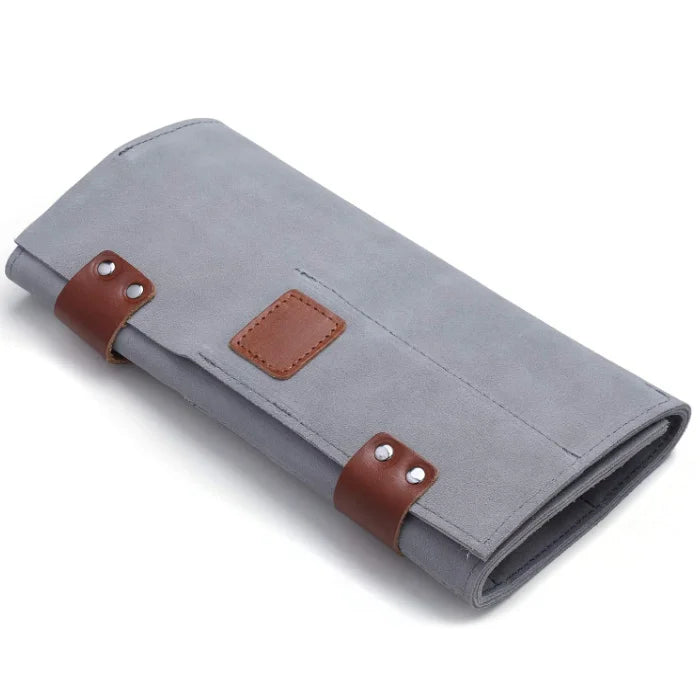 Hair Stylist Scissor Holder Leather Barber Roll Case Hairdressing Bag Hair Tool Holder Hair Stylist Tool Bag Hairr Stylist Gift