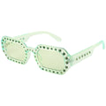 Cross-border Small Frame Diamond-encrusted Sunglasses Female Fashion Ins Street Shot Sunglasses Wholesale Glasses