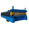 Double Layer IBR Metal Roofing Sheet Making Machine Zinc Tile Machinery with Gear and Bearing Core Components Made in China