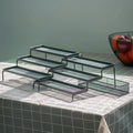 Kitchen 3 Tier Step Multifunction Standing Metal Expandable Spice Rack