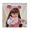 2024 Wholesale Custom 22Inch/55CM Betty Newborn Full Body Vinyl Reborn Baby Dolls Kid Educational Toys