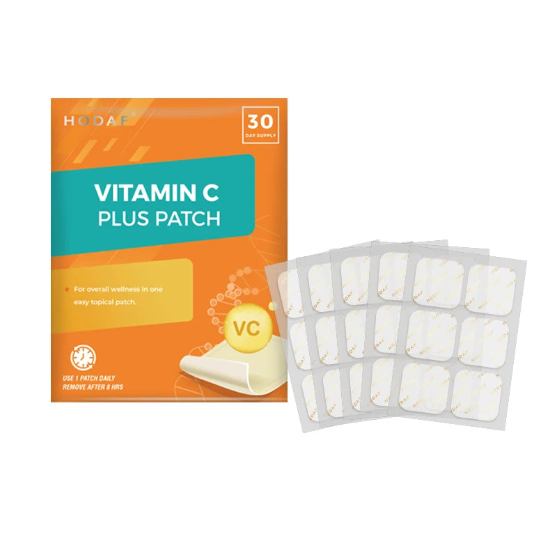 Immune Plus - Vitamin C Elderberry for Immune System Support Transdermal Vitamin Patches Immune Patch Immune Plaster