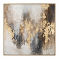 Gold Foil Decor Abstract Canvas Wall Art Picture Oil Painting Big Wall Art Handmade on Canvas Artwork for Home Decor