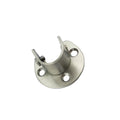 Closet Rod Holder Support Rod Flanges Stainless Steel Wardrobe Clothes Tube Hanging Rail Holder Support Rod Flanges