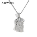 SP011 925 Sterling Silver Pendant Men and Women Necklace for Gift